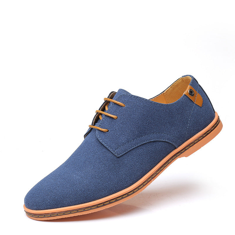 Men’s Casual Suede Oxford Shoes