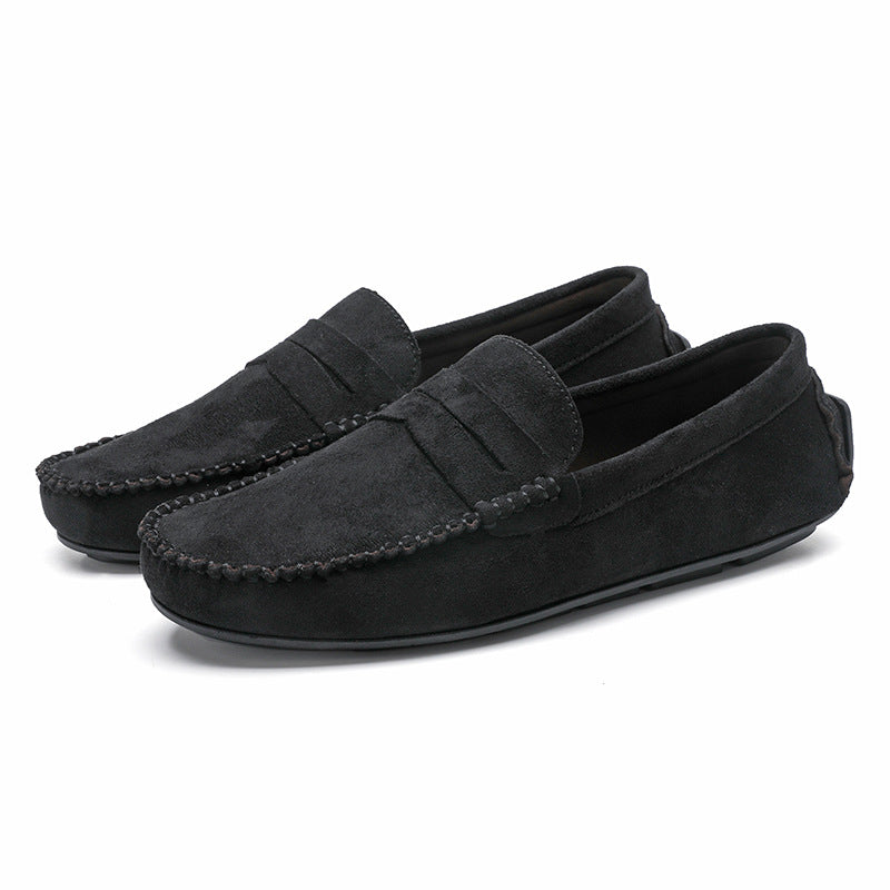 Men’s Dorell Soft-Suede Driving Loafers