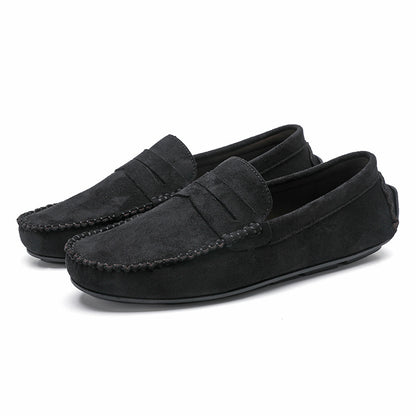 Men’s Dorell Soft-Suede Driving Loafers