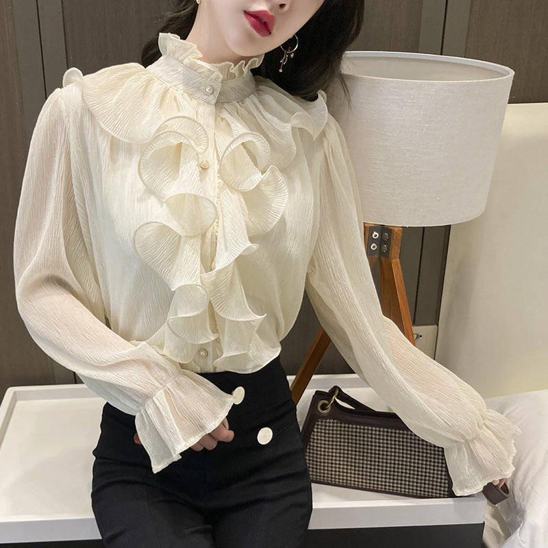 LORVENE Studio Satin Shirt