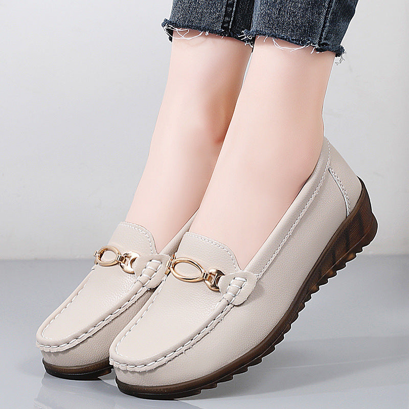 LORVENES Comfort Wedge Bit Loafers