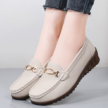 LORVENES Comfort Wedge Bit Loafers