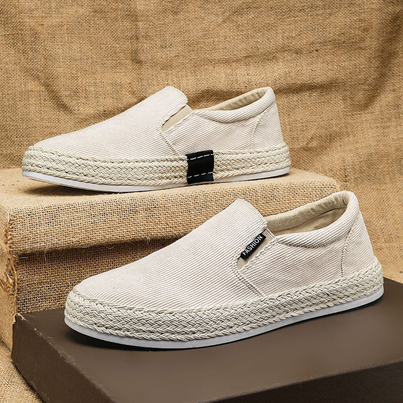 Men’s Linen Breeze Slip-On Loafers
