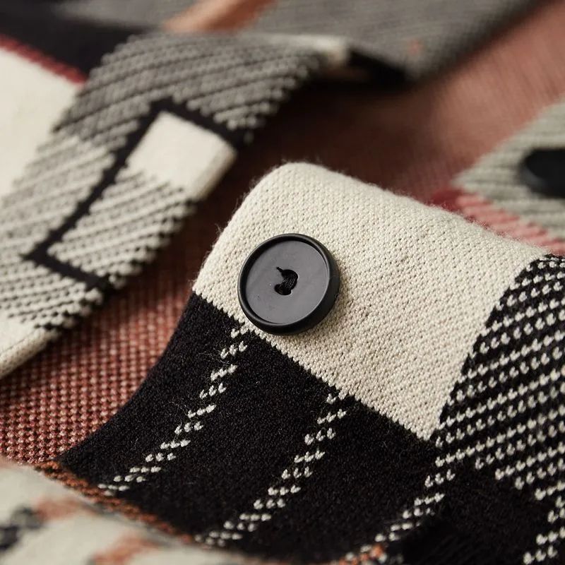 LORVENE Elegant Wool Cardigan