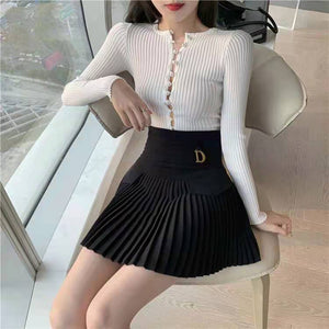Elegant Curve Skirt - LORVENES