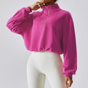 Sleek Fit High Collar