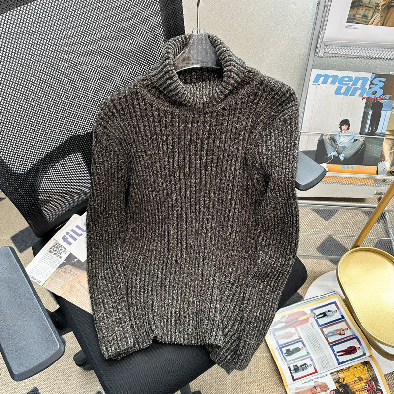 LORVENE Cashmere High Neck Sweater