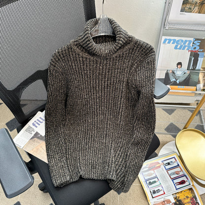 LORVENE Cashmere High Neck Sweater