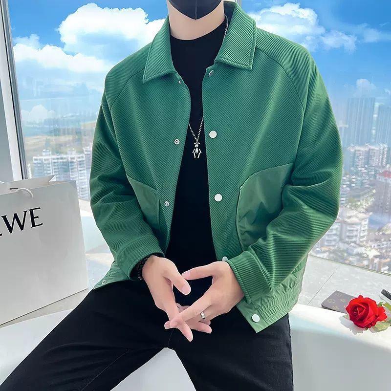 LORVENE Double Button Pea Coat