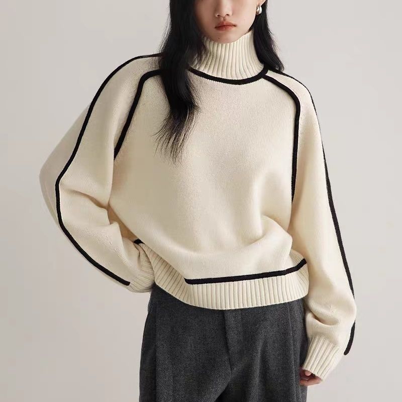 LORVENE Cozy Turtleneck Sweater