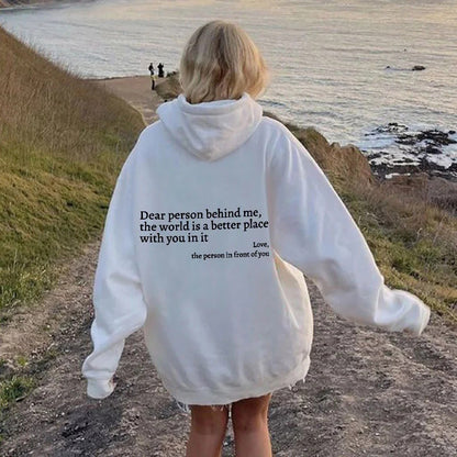 LORVENE Oversized Comfort Hoodie