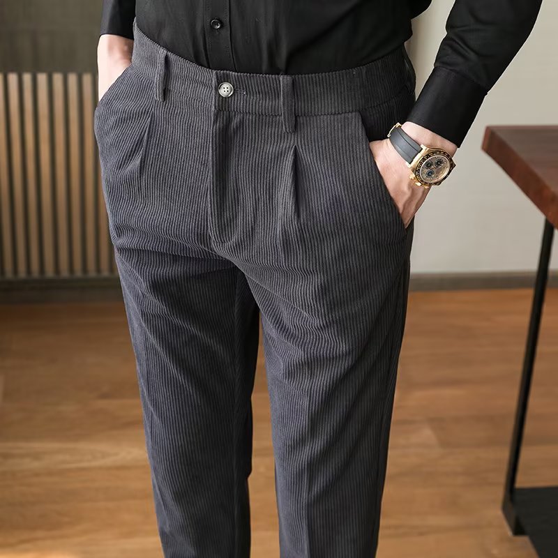 LORVENES Comfort Stretch Work Pants for Men