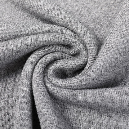 LORVENES Classic V Neck Knit Sweater