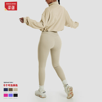 LORVENE Sleek Fit High Collar