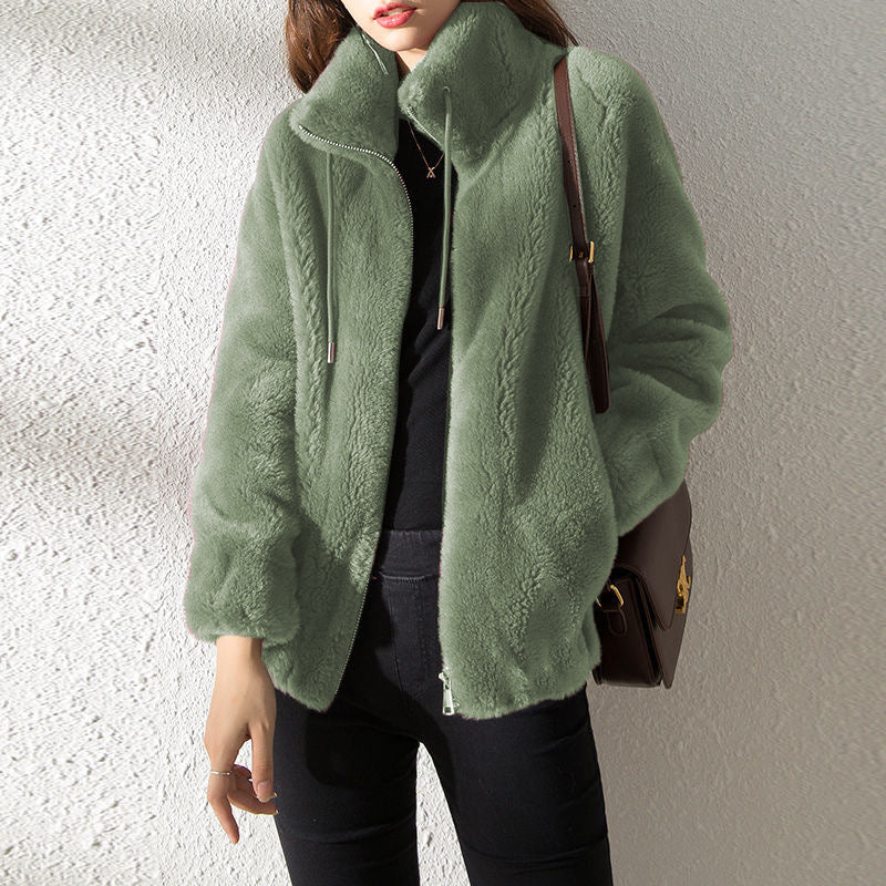 LORVENE Oversized Rib Cardigan