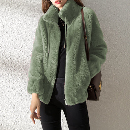 LORVENE Oversized Rib Cardigan