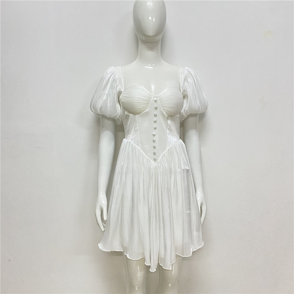 LORVENE Grace Silk Dress