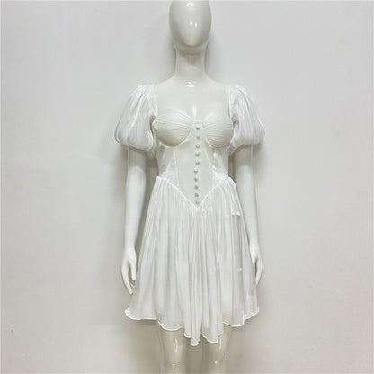 LORVENE Grace Silk Dress