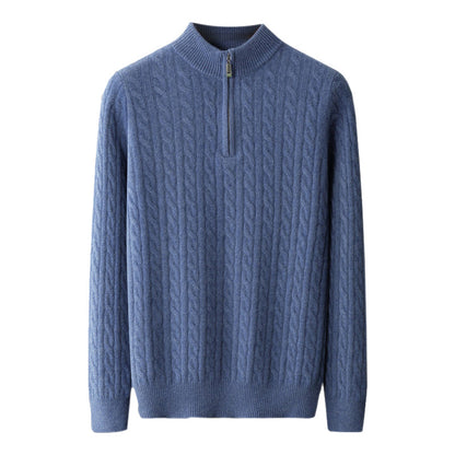 LORVENE Classic High Neck Sweater