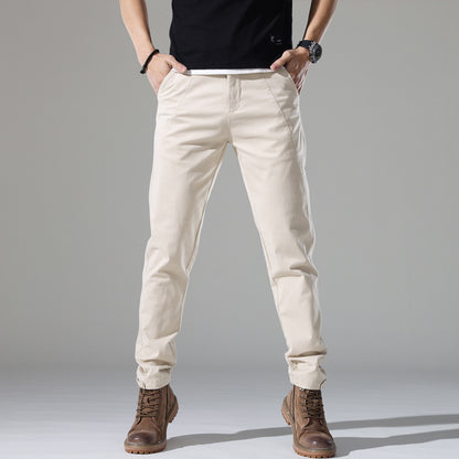 LORVENES Men’s Everyday Tailored Dress Pants