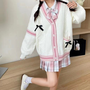 Open Front Knit