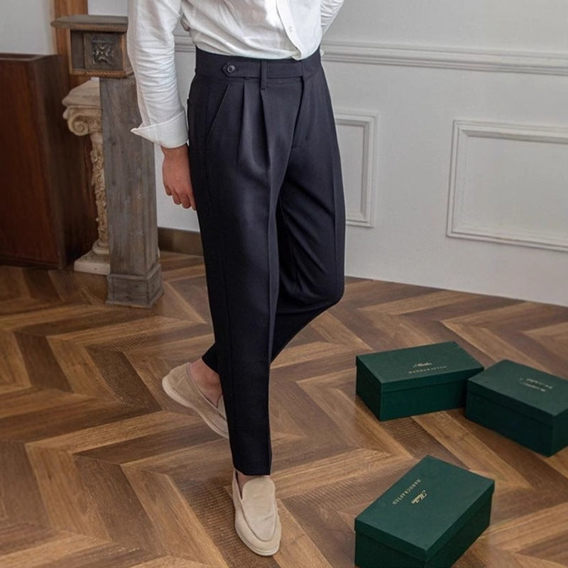 LORVENES Professional Slim Fit Office Trousers