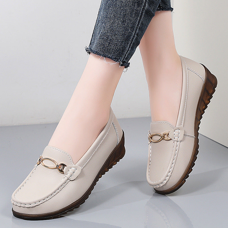 LORVENES Comfort Wedge Bit Loafers