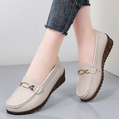 LORVENES Comfort Wedge Bit Loafers