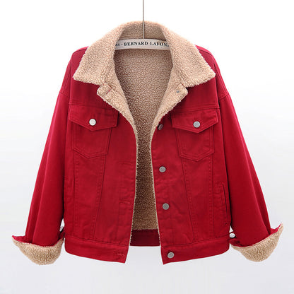 LORVENE Quilted Leather Jacket