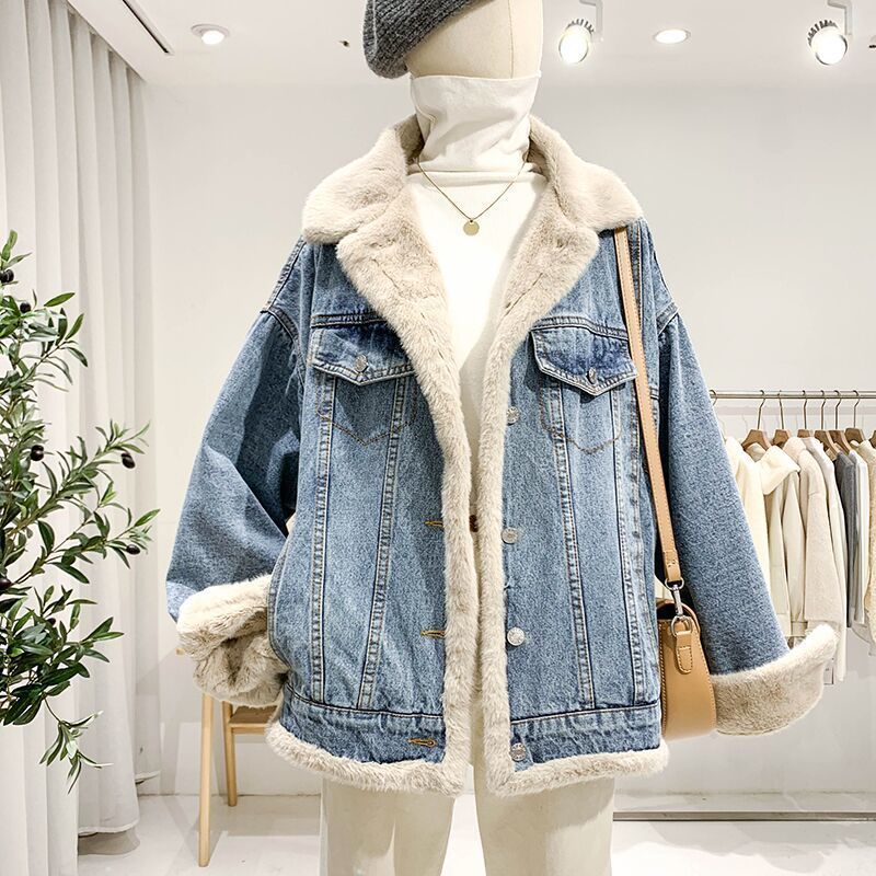 LORVENE Soft Touch Denim Jacket