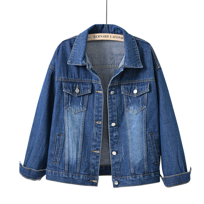 LORVENE Black Edge Denim Jacket
