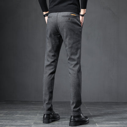 LORVENES Everyday Office Slim Fit Trousers