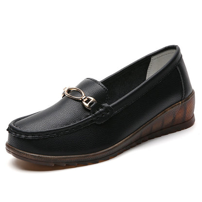 LORVENES Comfort Wedge Bit Loafers