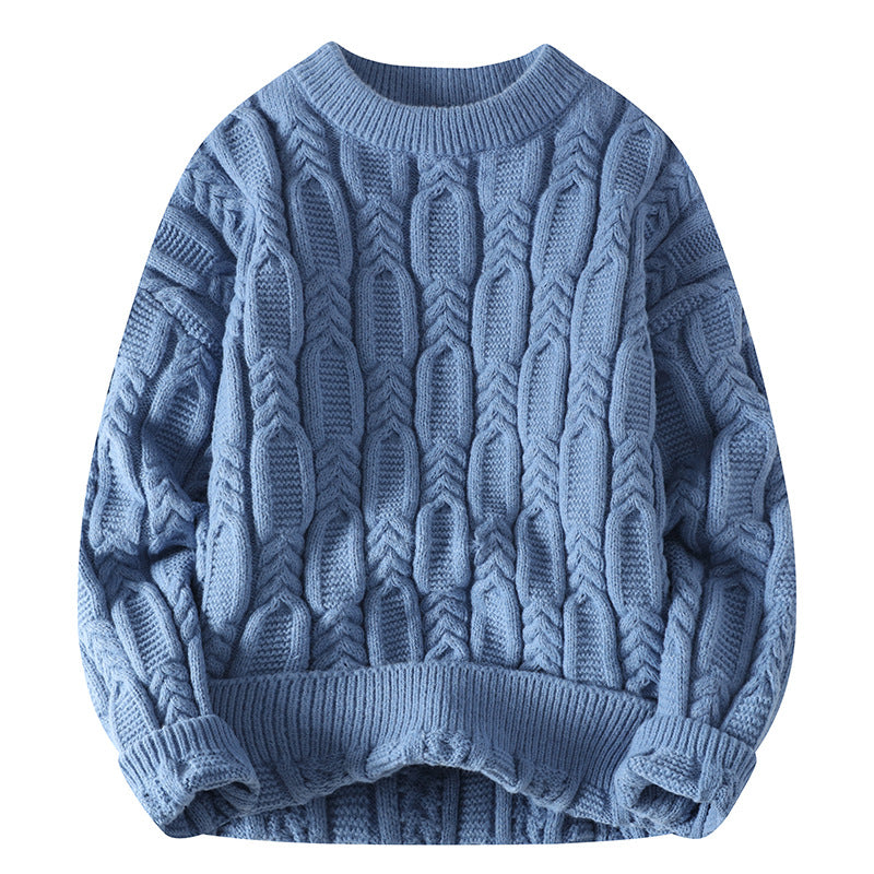 LORVENE Heritage Wool Turtleneck Sweater