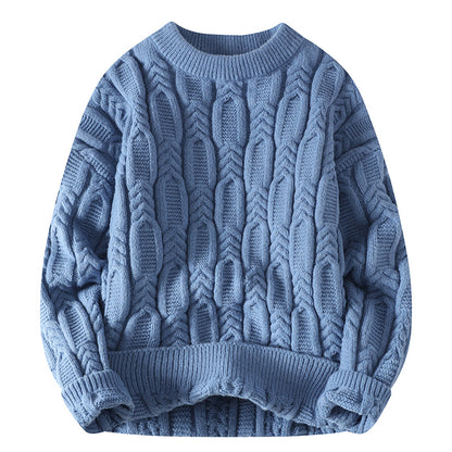 LORVENE Heritage Wool Turtleneck Sweater