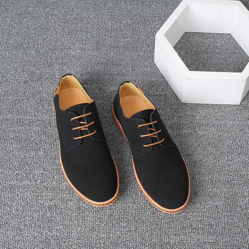 Men’s Casual Suede Oxford Shoes