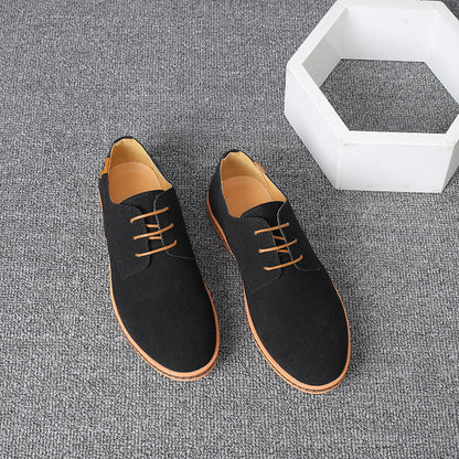 Men’s Casual Suede Oxford Shoes