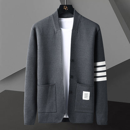 LORVENE Pure Wool Cardigan