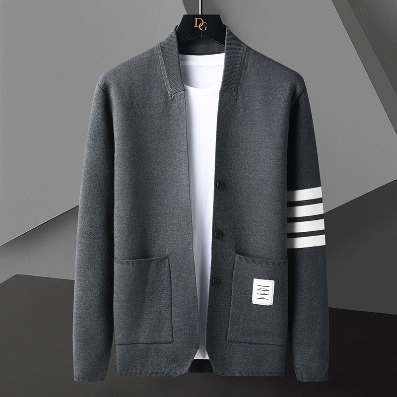 LORVENE Pure Wool Cardigan