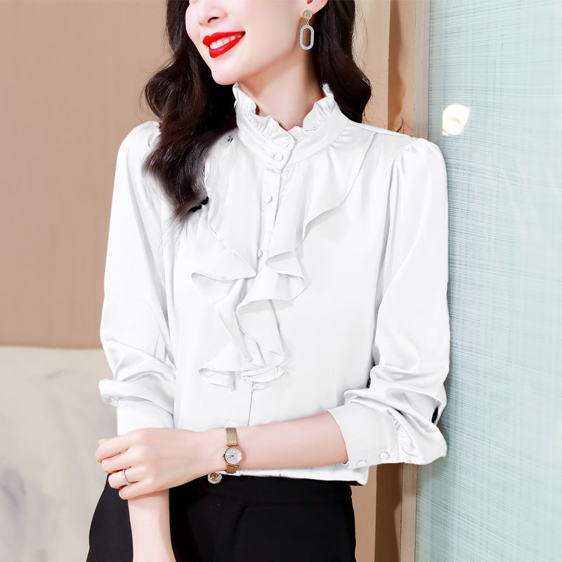 LORVENE Chic Relaxed Shirt