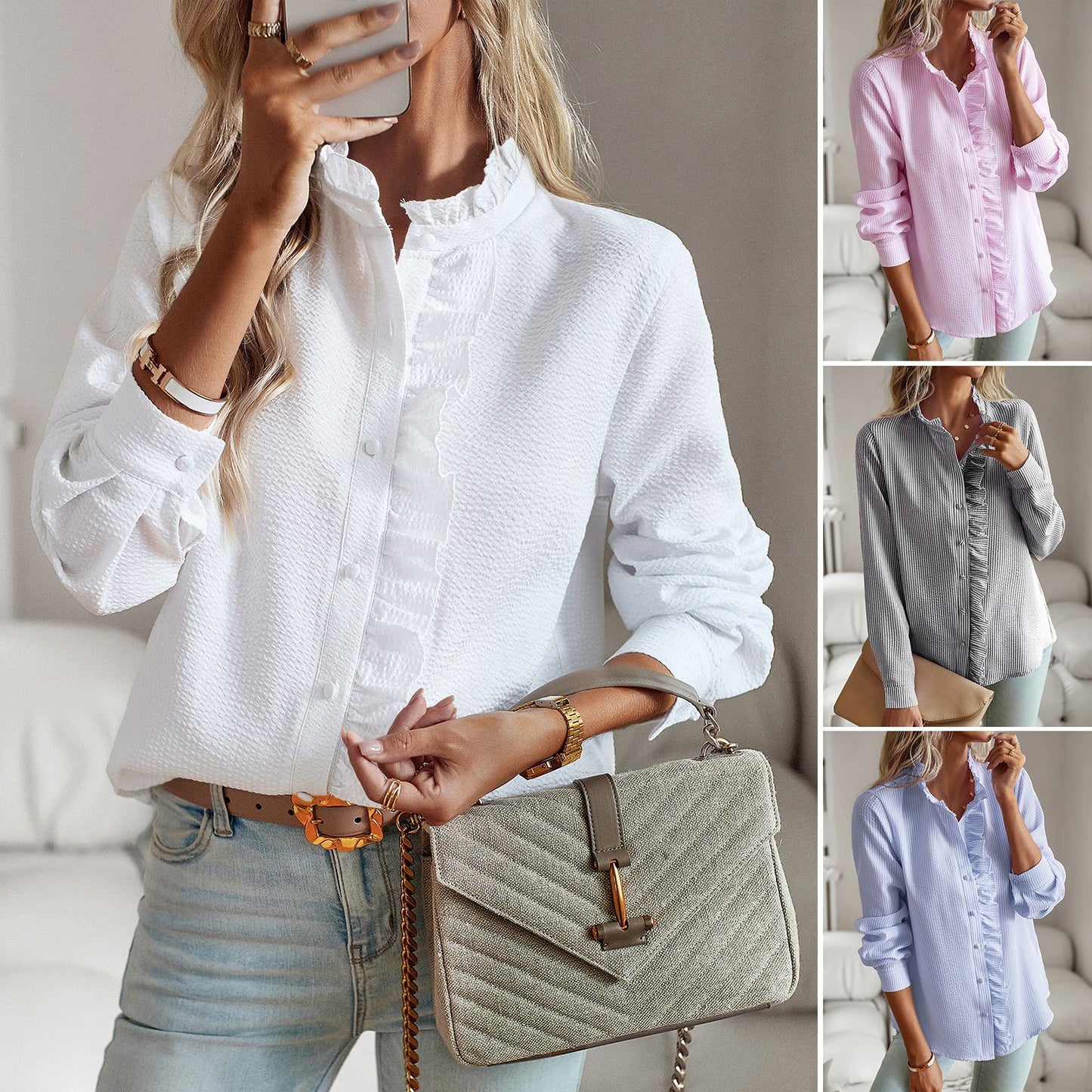 LORVENE Signature Poly Cotton Shirt - LORVENES