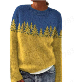 LORVENE Elegant Crewneck Sweater