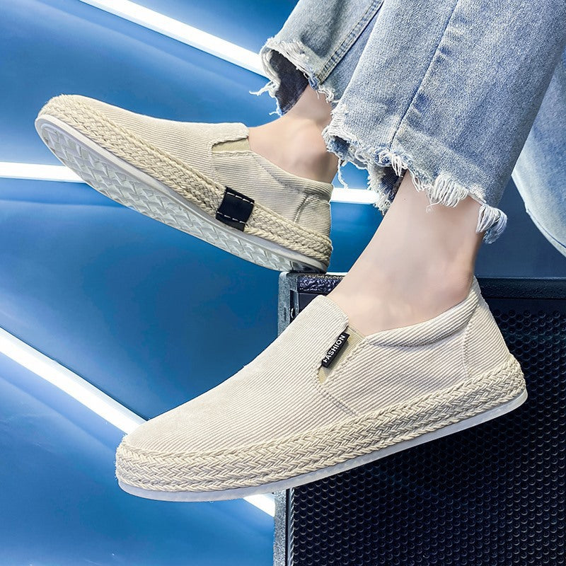 Men’s Linen Breeze Slip-On Loafers