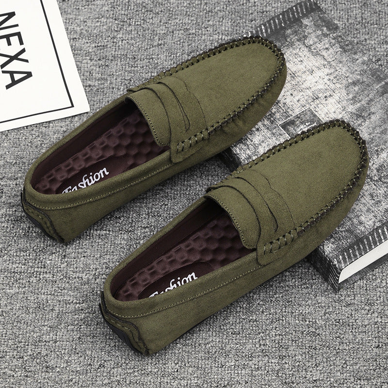 Men’s Dorell Soft-Suede Driving Loafers