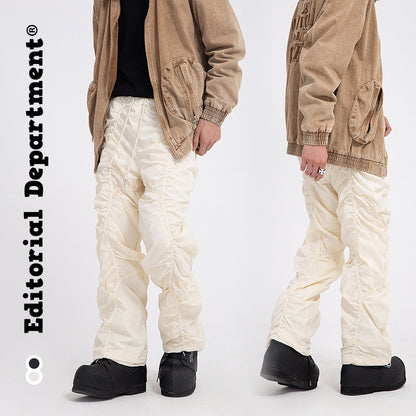 LORVENES Stylish High Waist Slim Pants