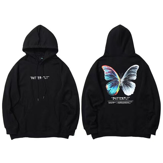 LORVENE Textured Street Hoodie