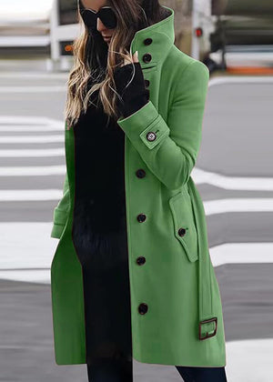 Structured Wrap Coat