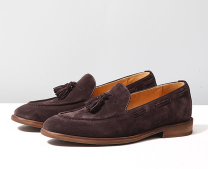 Men’s Suede Tassel Loafers