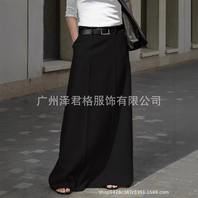 LORVENE Mode Grace skirt in soft fabric with a stylish, flowing design, displayed on a neutral background.