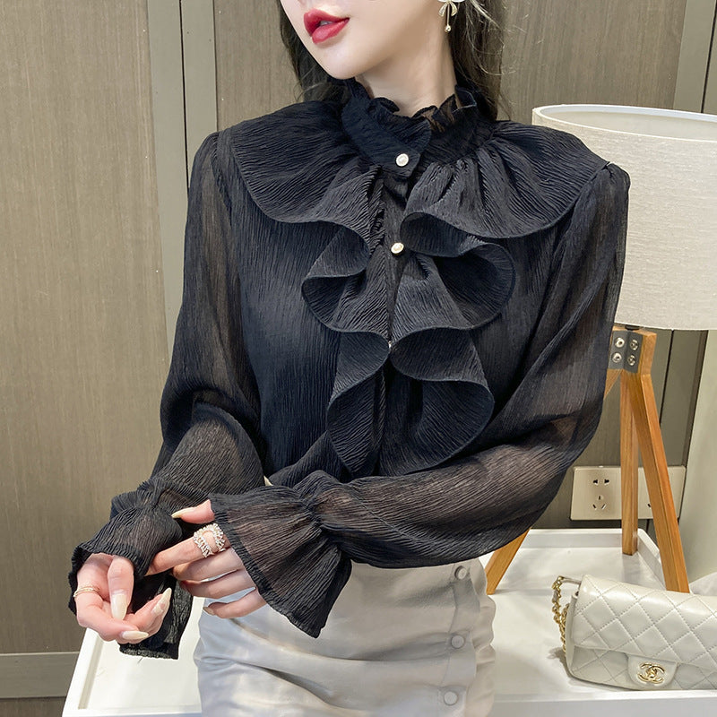 LORVENE Studio Satin Shirt